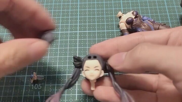 [Genshin Impact] Mona figma takes off her clothes and changes her face