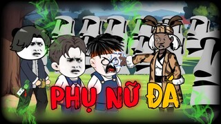 Gấu Kinh Dị Review : người phụ nữ đá ma quái | phim hoạt hình gấu hài hước kinh dị