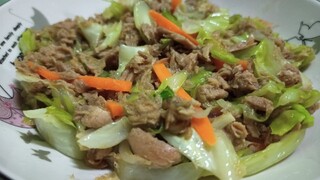 Tuna Repolyo Guisado | Sa halagang abot kaya