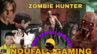 main game zombie Hunter, misi penyelamatan di rumah sakit