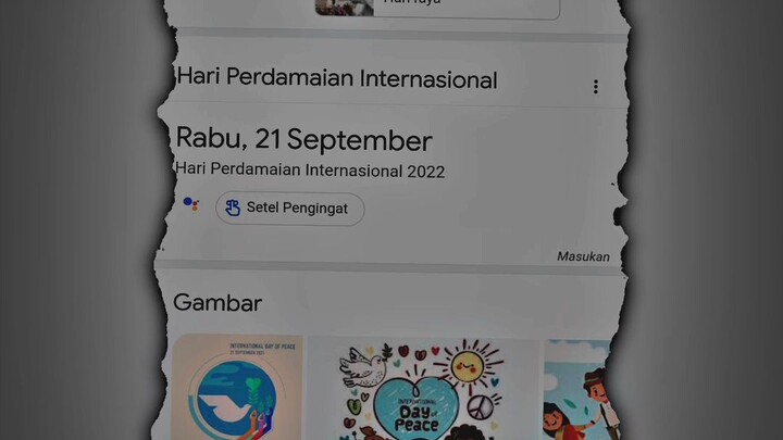 dunia tetep damai ya amin