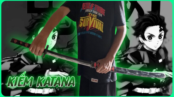RuacVlog - Cách Làm Chế Tạo Kiếm / Katana Sword RUAC