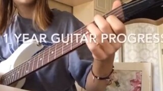 Thành tích học guitar trong một năm, Vlog tập piano đầy cảm hứng
