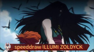 DRAWING ILLUMI ZOLDYCK part1