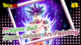 [Dragon Ball] Paint the Whole Super Saiyan Arc on One Paper (drafting & coloring #048)_3