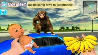 Mama Kaget Ada Monyet Di Rumah Bayi Sultan Tomtom Minta Pisang 😱😵 Game Ebi Gamespot