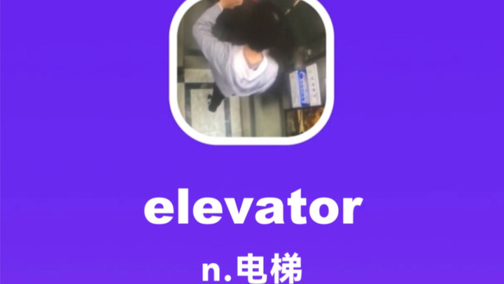 elevator:thang máy