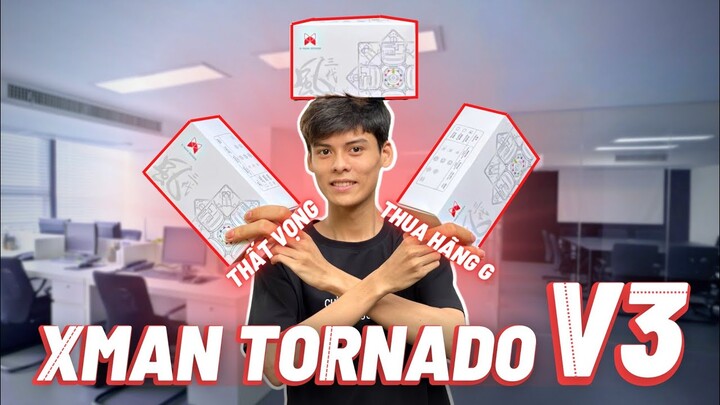 Review Xman Tornado V3 - Thất vọng cho một Siêu phẩm ??? ||RUBIK BMT