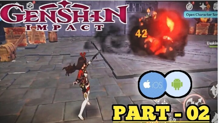 Genshin impact gameplay- walk through (Iso, Android)PART -02