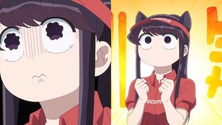 Komi san Gets a Job| Komi san Handing out Tissues| Komi San wa| Komi Can't Communicate Episode 9