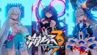 [MMD]Tarian Herrscher Girl Group|<Honkai Impact 3rd>