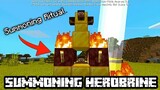 How to Summon Herobrine in Minecraft  Bedrock