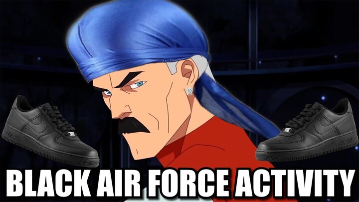 OMNI MAN HAS BLACK AIR FORCE ACTIVITY