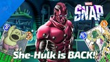 She-Hulk is BACK and looking better than EVER - Marvel SNAP Gameplay & Deck Highlight
