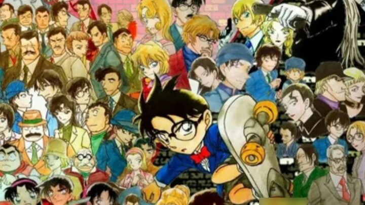 [Detective Conan/All members/Line lines/Mixed editing] Edogawa Conan is a detective