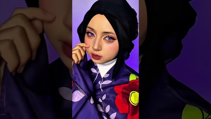 Tamayo hijab Cosplay_  #cosplay #tamayocosplay #demonslayer #kimetsunoyaiba #