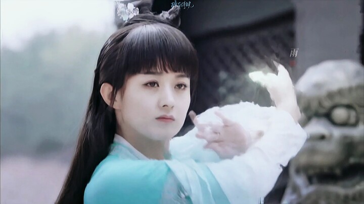 别尬吹了，看看以前仙侠剧女主的施法