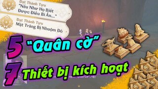 5 Quân cờ và 7 thiết bị kích hoạt Quân cờ | Quest Bắt Buộc 3.4 Ngày Tàn Đã Mất