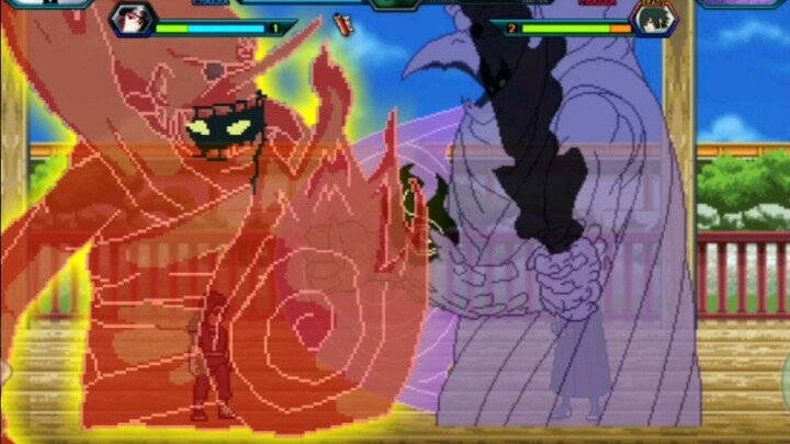 Large-scale Susanoo fight scene