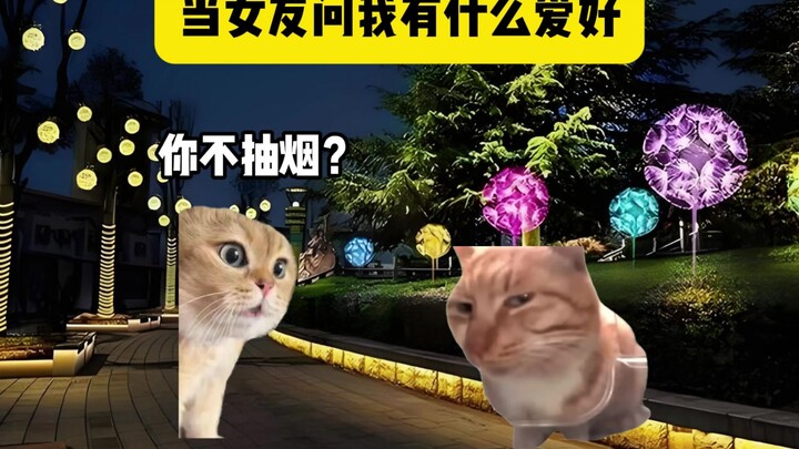 When My Girlfriend Asked Me What My Hobbies Are