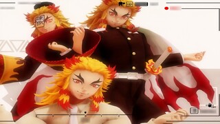 [Thanh Gươm Diệt Quỷ MMD] Niềm vui đến từ Rengoku Kyoujurou x3!