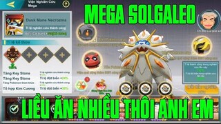 BẢO BỐI HUYỀN THOẠI- MEGA SOLGALEO VÀ LATIAS TẦM NÀY CHỈ CÓ LIỀU ĂN NHIỀU MAU LÊN LEVEL 7 NGHIÊN CỨU