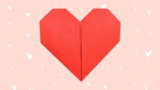 Cách Gấp ❤️ TRÁI TIM ❤️ Giấy Đơn Giản Trong 3 Phút / MIA Arts & Crafts