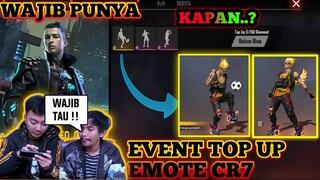 Kulgar⚽️BOCORAN EVENT TOP UP EMOTE CR7 FREE FIRE