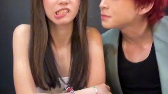 rabin nanggigil sa cheeks ni ashtine.😹