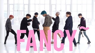 BTS防弹跳TWICE的FANCY 练习室完整版！竟能踩点地这么完美！