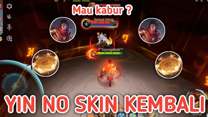 SAMPE NEMPEL DINDING , GAK BISA KABUR DARI ULTY YIN !