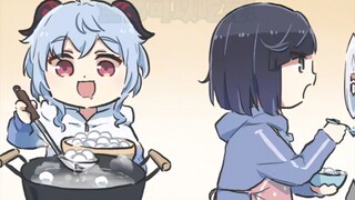 额...元宵节...快乐?甘雨的胃口？