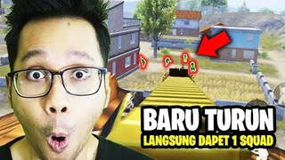 BARU TURUN LANGSUNG DAPAT 4 K1LLS! PERANG DARI AWAL SAMPE AKHIR NONSTOP - PUBG MOBILE