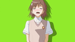 Misaka Mikoto baru saja bermain di trampolin!