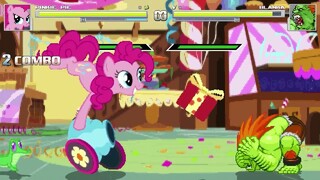 AN Mugen #417: Pinkie Pie VS Blanka