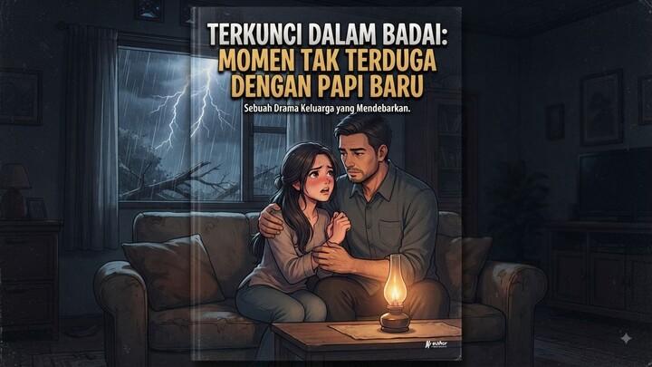 Terkunci dalam Badai_ Momen Tak Terduga dengan Papi Baru