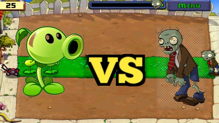 Plats Vs Zombie | Pertandingan Awal
