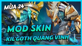 Mod Skin Kil'Groth Quang Vinh Mùa 24 Mới Nhất Full Hiệu Ứng Không Lỗi Mạng | Yugi Gaming