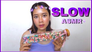 ASMR | เฉื่อยเชื่องช้าEP.2เสียงเคาะ+เกาฟินๆ💜SLOW & CLAM TRIGGERS| Sponsor by G'nite หลับสนิทตลอดคืน