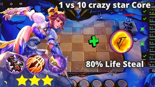 MAGIC CHESS WANWAN WITH UNLIMITED LIFE STEAL STAR CORE ITEM | MLBB MAGIC CHESS BEST SYNERGY COMBO
