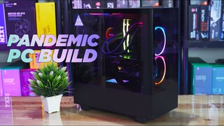 AMD Pandemic Production PC BUILD ft Asus RX 6700XT Tuf & B550 Plus Overclocking w/ NZXT H510 Elite