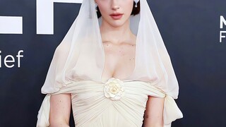 CHANEL太会选人，这姐一袭白裙红毯封神！