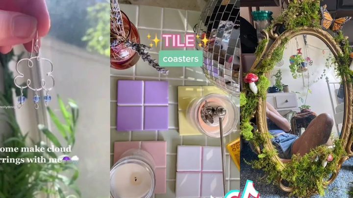DIY งานฝีมือ thrift flip รวบรวม tik tok DIY ต้นไม้ดอลลาร์ hacks