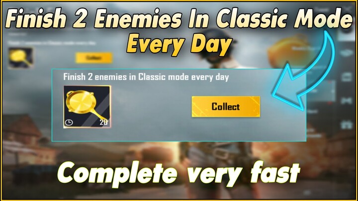 OMG ! 😱 Finish 2 Enemies In Classic Mode Every Day | Finish EM