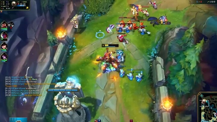 lol Con Cua đường trên đỉnh thế nào