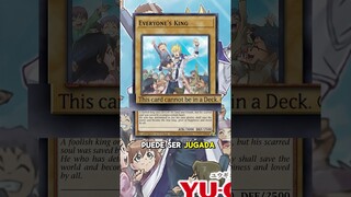 La UNICA Carta Tipo Humano en Yugioh  #yugioh #anime #yugi