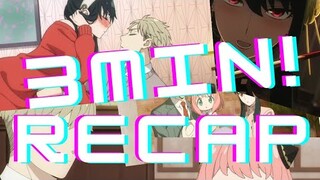 Spy x family recap in 3min