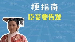 臣妾要告发是什么梗【梗指南】