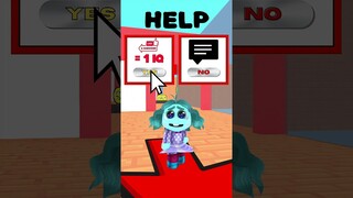 Anger is so mean to Envy 😔 #roblox #insideout2