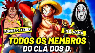 ENTENDA TODOS OS MEMBROS DO CLÃ D. EM ONE PIECE!